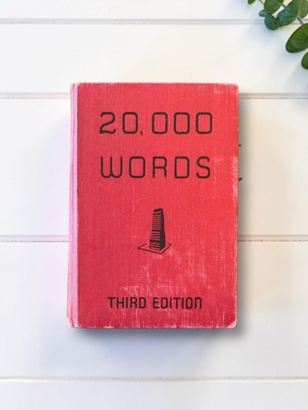 Vintage 1957 20,000 Words by Louis A. Leslie - Third Edition
